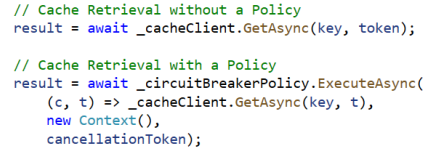 Cache Retrieval with and without Policy